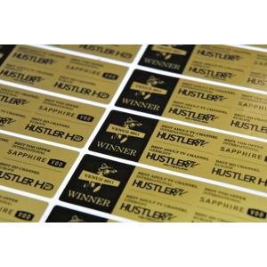 Metallic Gold Labels