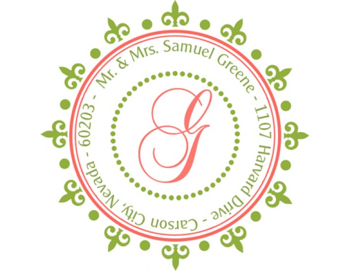 Address Round Labels | Round Address Label Printing | Round ...