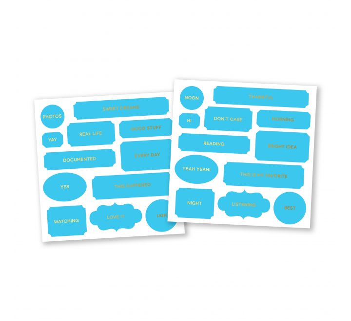Die Cut Premium Paper Labels Die Cut Premium Paper Labels