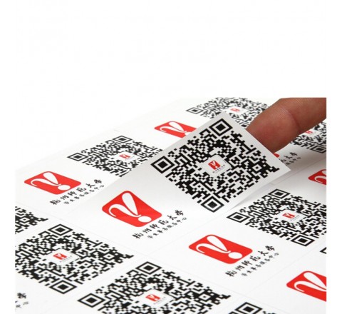 Oval Barcode Labels