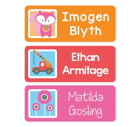 Custom kids labels