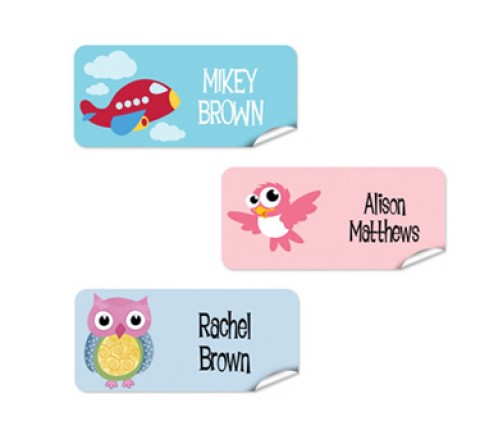 Rectangle Name Labels For Classroom
