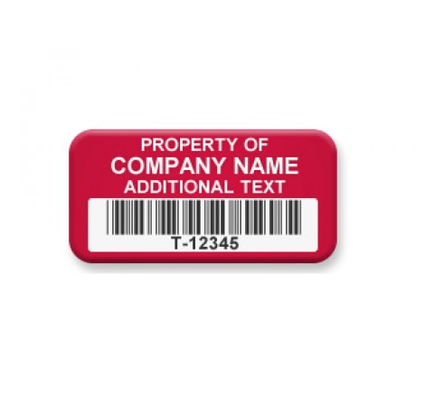 Rectangle Tamper Evident Security Labels 