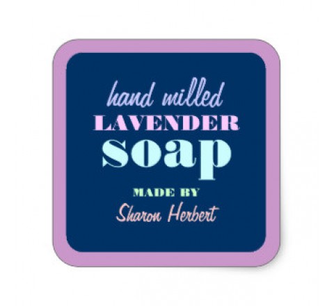 Square Soap Labels